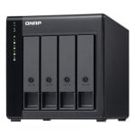 Boîtier disques durs QNAP TL-D400S 4 baies Acier Noir Gris Mini SAS Sécurité RAID