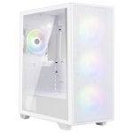 PC-Gehäuse BitFenix BFC-FLO-300-WWGSW-4A Weiß ARGB Mesh-Front Glasfenster