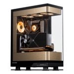 Gehäuse Phanteks Evolv X2 Schwarz/Gold Midi Tower ATX EATX RGB Glas