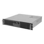 Server Gehäuse SilverStone RM23-502-MINI 2U Rack micro ATX Schwarz USB 3.1