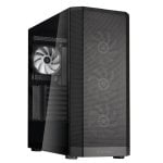 PC-Gehäuse SilverStone FARA 514X Midi Tower Glasfenster ARGB Schwarz Gaming