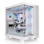 PC-Gehäuse Thermaltake View 380 XL TG ARGB Weiß Midi Tower Glas RGB