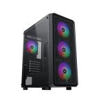 Case ATX Xigmatek Duo X EN45134 Vetro Temperato RGB Torre Media Nero