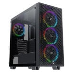 PC-Gehäuse Xigmatek EN42522 Gaming G Pro Schwarz ARGB, 4 Lüfter, Glasfenster