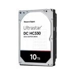 Disque Dur Western Digital Ultrastar DC HC330 10TB HDD 7200rpm SAS 12Gbps Haute Fiabilité