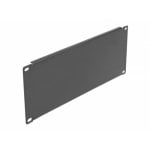Pannello cieco DeLock 66664 3U 19" metallo nero per rack