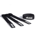 Abrazadera para cable Akasa AK-TK-02 pack 5 unidades color negro