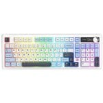 Tastiera Ajazz AK980 V2 meccanica wireless compatta layout ANSI con display TFT 1,14" e rotella multifunzione