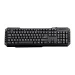 Teclado Trust 3GO KBDRILE de membrana layout español con teclas multimedia USB