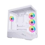Caixa ATX Lian Li V100 White Vidro Temperado 4 Vent ARGB