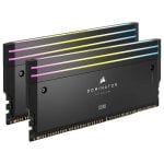 Memoria RAM Corsair Dominator Titanium CMPLEKIT2 2x Kit Iluminación DDR5 RGB Negro