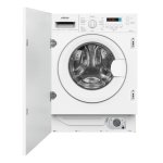 Lavadora integrable Edesa EWF-9400 I 9 kg 1400 rpm clase A Inverter blanca