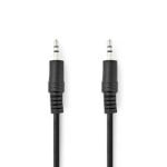 Cavo audio Nedis CAGL22000BK15 3.5mm Maschio/Maschio 1.5m Nero