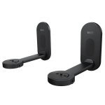 Support mural Kef B1 Noir pour LSX Paire en aluminium réglable