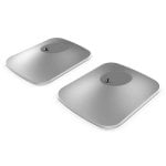 Support de table Kef P1 Silver paire aluminium pour enceintes LSX