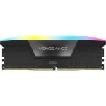 Memoria RAM Corsair Vengeance RGB CMH192GX5M4B5200C38 192GB 4x48GB DDR5 5200MHz CL38 Intel XMP RGB Schwarz