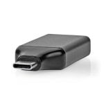 Adattatore Nedis CCGP64350GY USB-C a DisplayPort 4K 60Hz Nero