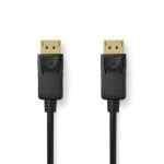 Cable DisplayPort Nedis CCGL37014BK20 2 m Resolución 8K Macho/Macho