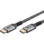 DisplayPort-Kabel Goobay 65267 5m 8K 60Hz männlich-männlich vergoldet Schwarz