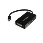 Adaptador de cable de vídeo Startech Mini DisplayPort a HDMI DVI y DisplayPort 0,15 m