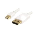 Cable DisplayPort Startech MDP2DPMM1MW Mini DisplayPort a DisplayPort 4K 1 m Blanco