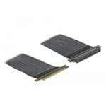Carte Riser DeLock 85764 PCIe x16 vers PCIe x16 câble flexible 30 cm