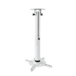 Supporto proiettore Vivolink VLMC200 Altezza regolabile 15 kg Bianco Alluminio