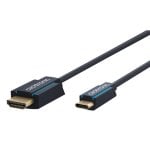 Adattatore video Clicktronic 44928 USB-C HDMI 1 m doppio maschio schermato