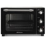 Horno convencional Orbegozo 39L Schwarz/Inox Grill Licht Innenraum 1800W