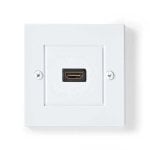 Plaque murale HDMI NEDIS CVGB34950WT HDMI 2.0 4K Hembra/Hembra 10 cm