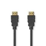 Câble HDMI Nedis CVGL35000BK10 8K 1 m ARC Connecteurs Or Ultra Haute Vitesse
