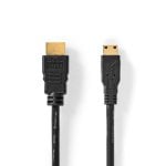 Câble HDMI Nedis CVGL34500BK30 3m Type A vers Type C Ethernet noir