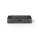 Divisor de vídeo Nedis VSPL34002BK HDMI 2 salidas 4K ABS/PVC Negro