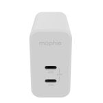 Chargeur Mophie 409909304 USB-C GaN 67W Blanc 3 ports Charge rapide