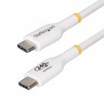 Câble USB-C StarTech.com USB2EPR2MW 2m 240W PD EPR Blanc haute puissance