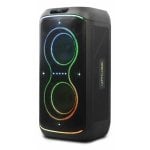 Altifalantes Muse Party Bluetooth 300W portáteis com efeitos LED e microfone