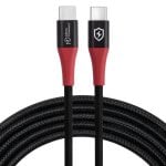 Cavo USB-C MicroConnect MC-CUSBC-SC 1,5 m Blocco Dati Nylon Nero