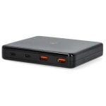 Caricatore GaN Nedis DCGPD65W100BK 65 W 2x USB-C 2x USB-A Nero