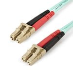 Cable de fibra óptica Startech 450FBLCLC1 OM4 LC/LC dúplex 1 m LSZH Aqua