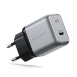 Chargeur Satechi ST-UC30WCM-EU USB-C 30W GaN Power Delivery Noir Argent