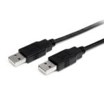 Cavo USB Startech USB2AA1M Alta Velocità 2.0 Tipo A/A 1 m Nero