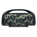 Enceintes Muse Nomades Bluetooth 300W camouflage, étanche, LED multicouleur