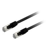 Câble réseau RJ45 Textorm TX6FTP0.5NRV CAT 6 F/UTP 0,5 m Noir