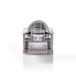 Connecteur Nedis CCGB89350GY RJ45 Cat 5 UTP Paquet 10 Gris Transparent