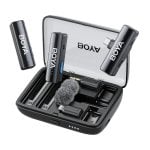 Microphone Boya BOYALINK V2.0 sans fil omnidirectionnel 2,4 GHz 2 TX 1 RX 300 m