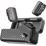 Micrófono Boya Boyamic 2 Solapa Inalámbrico Condensador Omnidireccional con Reducción de Ruido AI USB-C