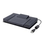 Pedaliera di trascrizione OM System RS28N USB 3 pedali antracite professionale