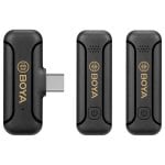 Micrófono Boya BY-WM3T2-U2 USB-C omnidireccional inalámbrico con 2 transmisores