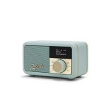 Radio portatile Roberts Revival Petite 2 DAB FM Bluetooth verde con sveglia
