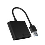 Lettore di schede ICY BOX IB-CR301-U3 USB 3.2 Gen 1 5000 Mbit/s Nero